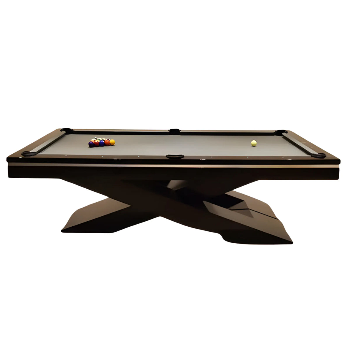 Meridian Atelier X-Frame 8-Foot Designer Pool Table