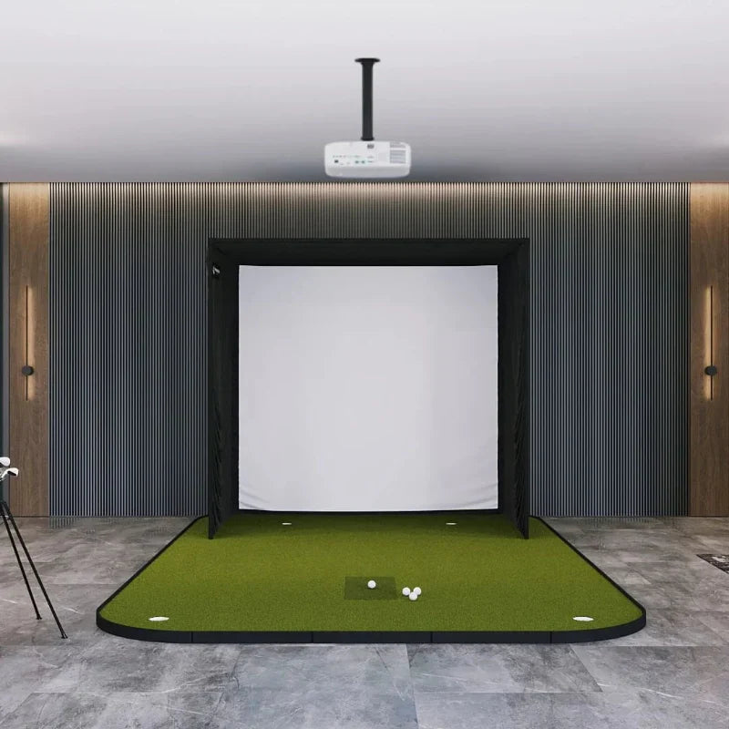 ProTee United VX SIG Golf Simulator Package with Customizable Enclosure Sizes