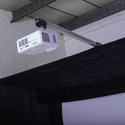 GolfBays Lux Golf Simulator Enclosure with PRO+ Impact Screen